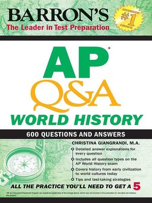 cover image of AP Q&A World History